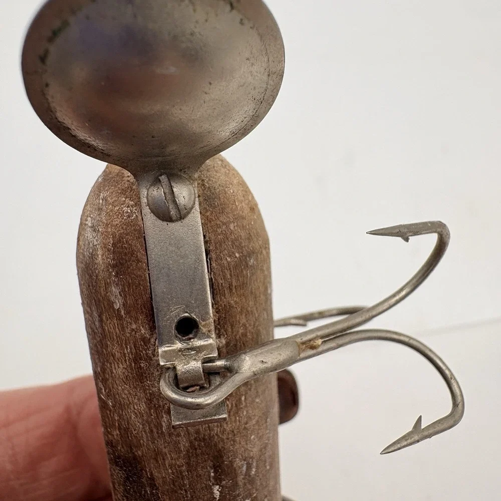 VTG Wooden Jointed Fishing Lure 4